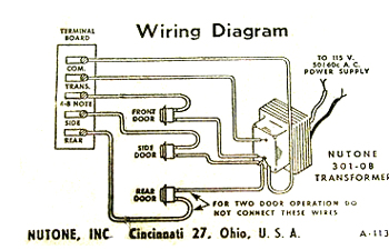 Doorbell diagram